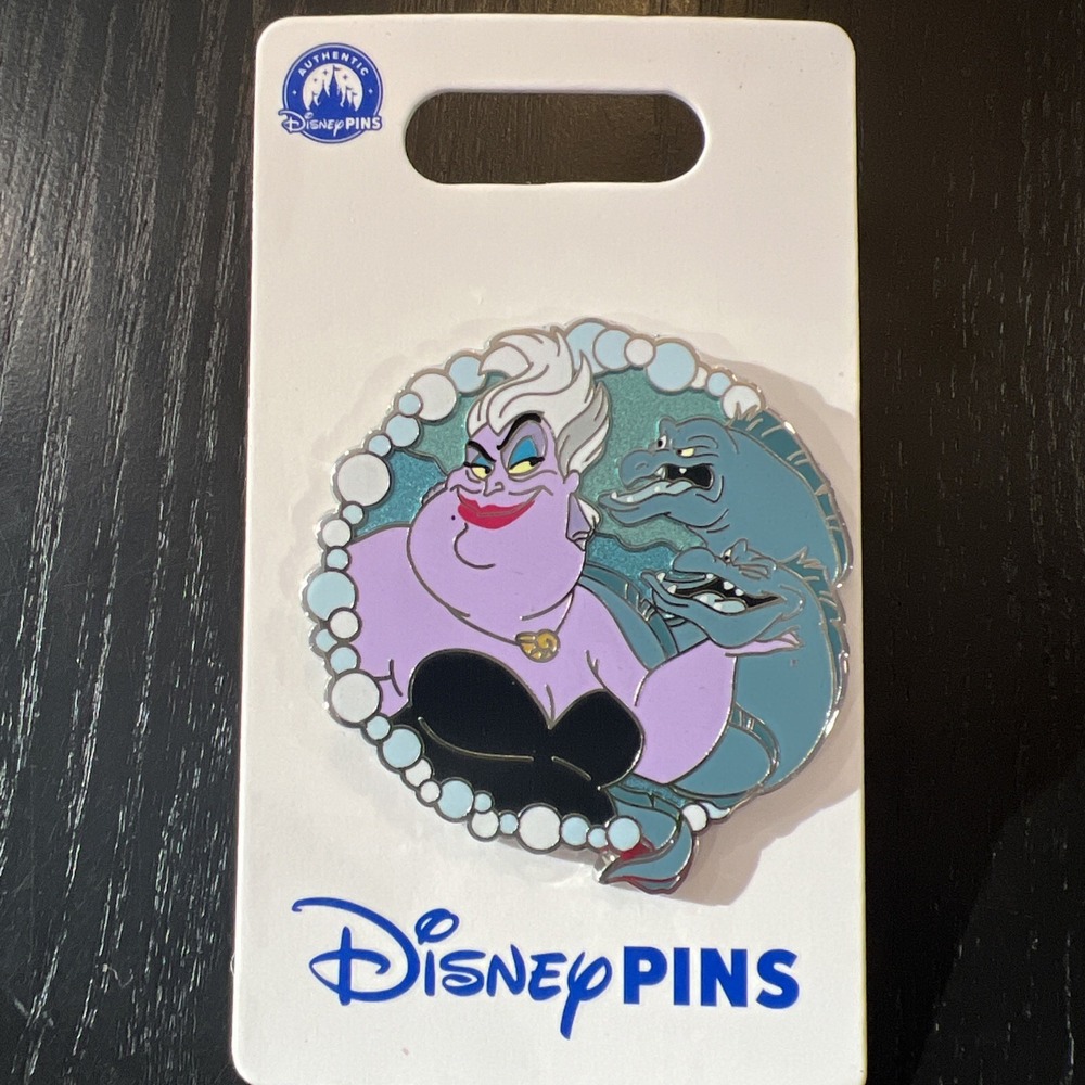 Disney Parks Villains Ursula, Flotsam & Jetsam‎ Pin Little Mermaid